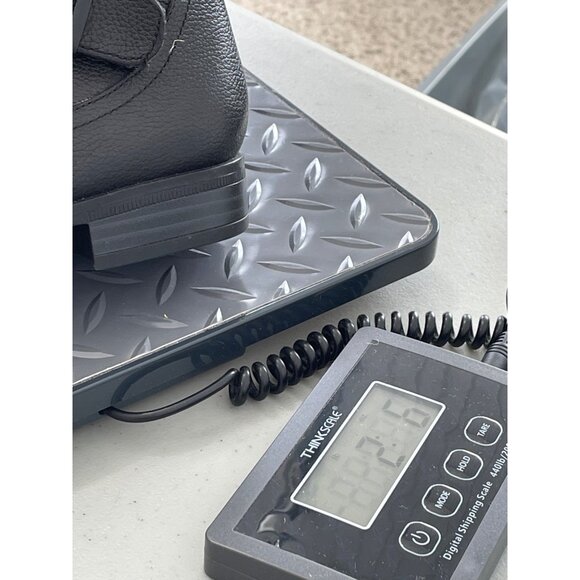 Naturalizer Jeana Riding Boots Size 6 Wide Calf Round Toe Black Leather Western - Picture 9 of 9